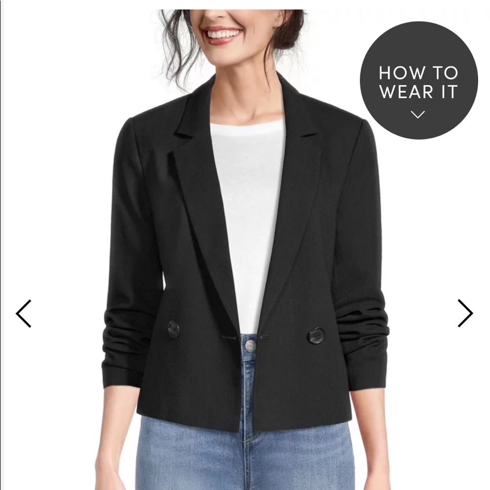 Cropped blazer